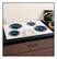 Front. GE - 30" Built-in Electric Cooktop - Beige/Bisque.