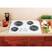 Alt View 11. GE - 30" Built-in Electric Cooktop - White.