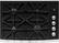 Front. GE - Profile Series 30" Built-In Gas Cooktop.