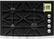 Alt View 12. GE - Profile Series 30" Built-In Gas Cooktop.