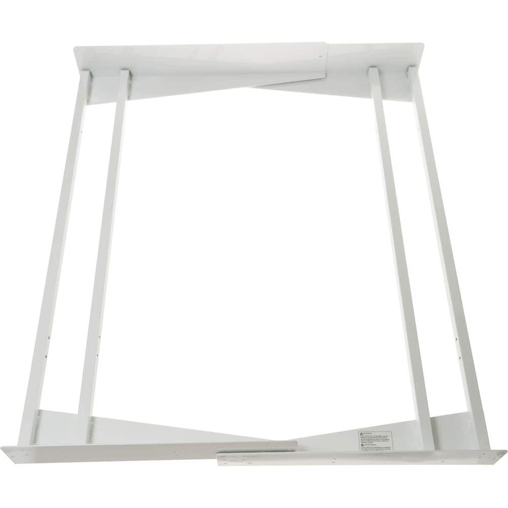 GE - Spacemaker Laundry Stacking Kit - White - Front_Zoom