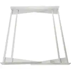 Front. GE - Spacemaker® Laundry Stacking Kit - White.