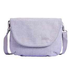 Haiku - Bliss RFID Blocking Crossbody Saddle Bag - Stone Gray