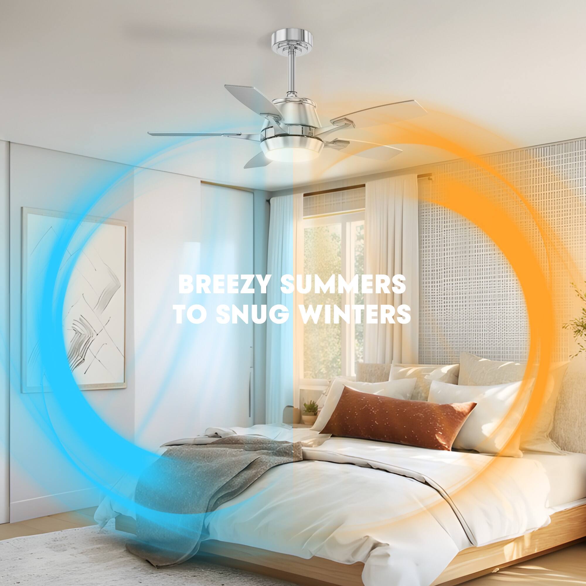 BREEZY SUMMERS TO SNUG WINTERS