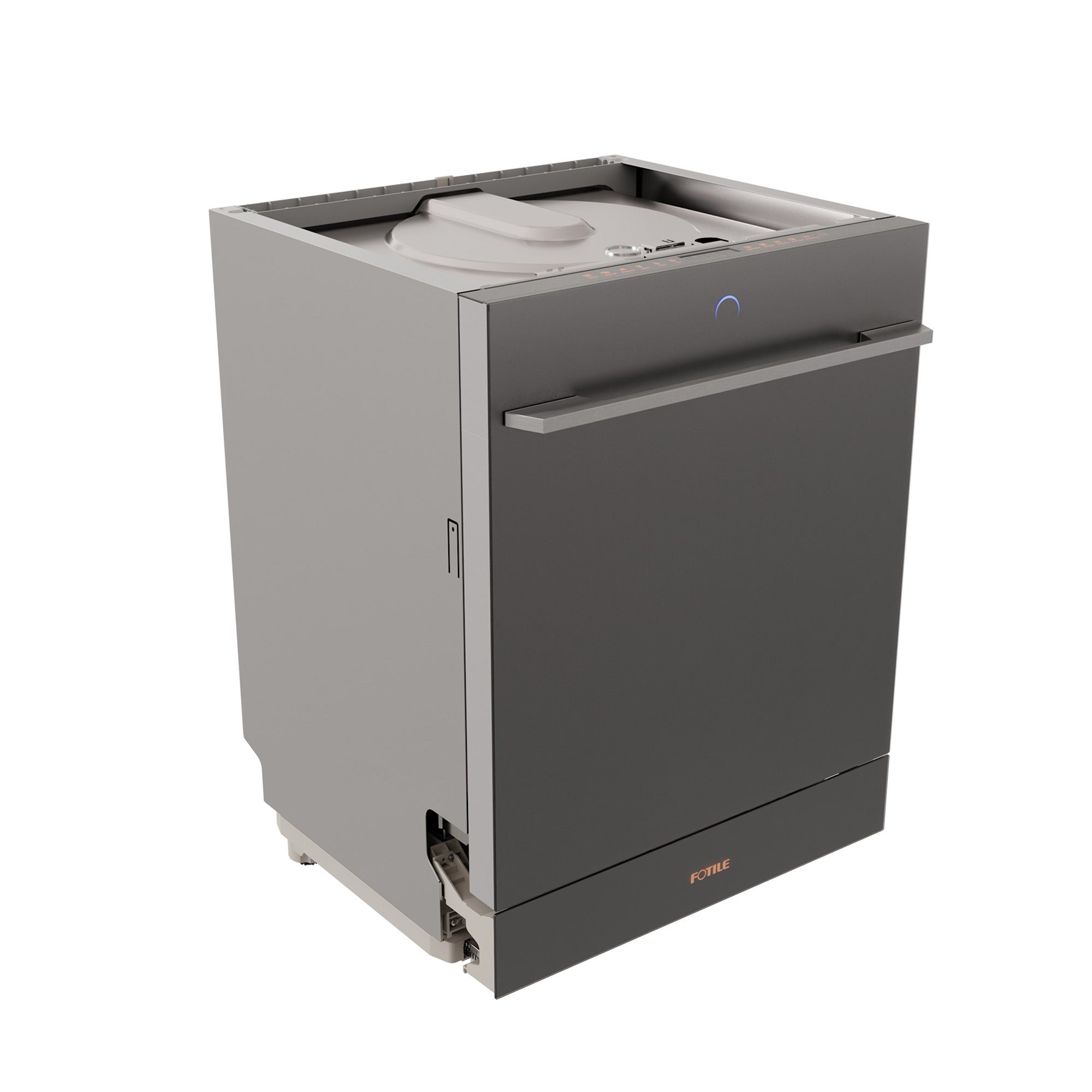 Back. FOTILE - FOTILE Built-In Dishwasher in MOONSHADOW Grey with High-Pressure HydroJet Technology - MOONSHADOW Grey.