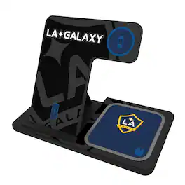 Keyscaper - LA Galaxy 3-In-1 Wireless Charger - Multicolor