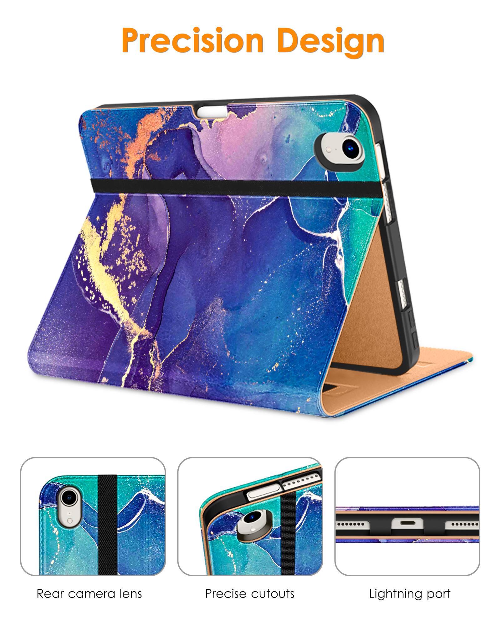 Precision Design

- Rear camera lens
- Precise cutouts
- Lightning port