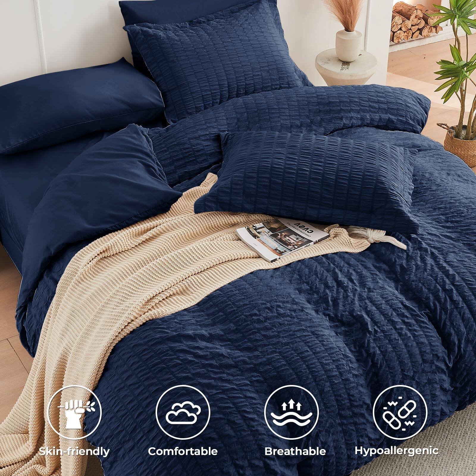 CASA  
Skin-friendly  
Comfortable  
Breathable  
Hypoallergenic
