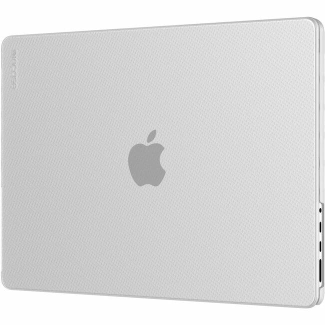 Incase - Hardshell Macbook Pro Case - For Apple MacBook Pro - Textured Dot Design - Clear - 14" Maximum Screen Size - Gray/Clear