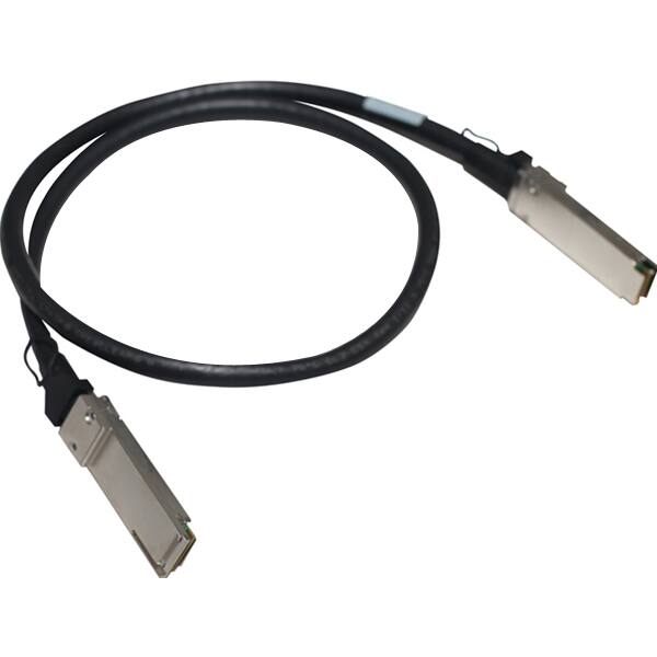 Front. HP - 100G QSFP28 to QSFP28 5m Direct Attach Copper Cable.