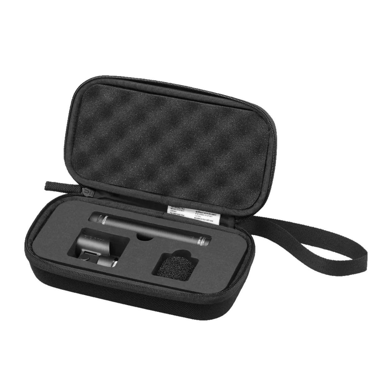 Left. Sony - Sony ECM-100U Uni-Directional Electret Condenser Microphone (Black).