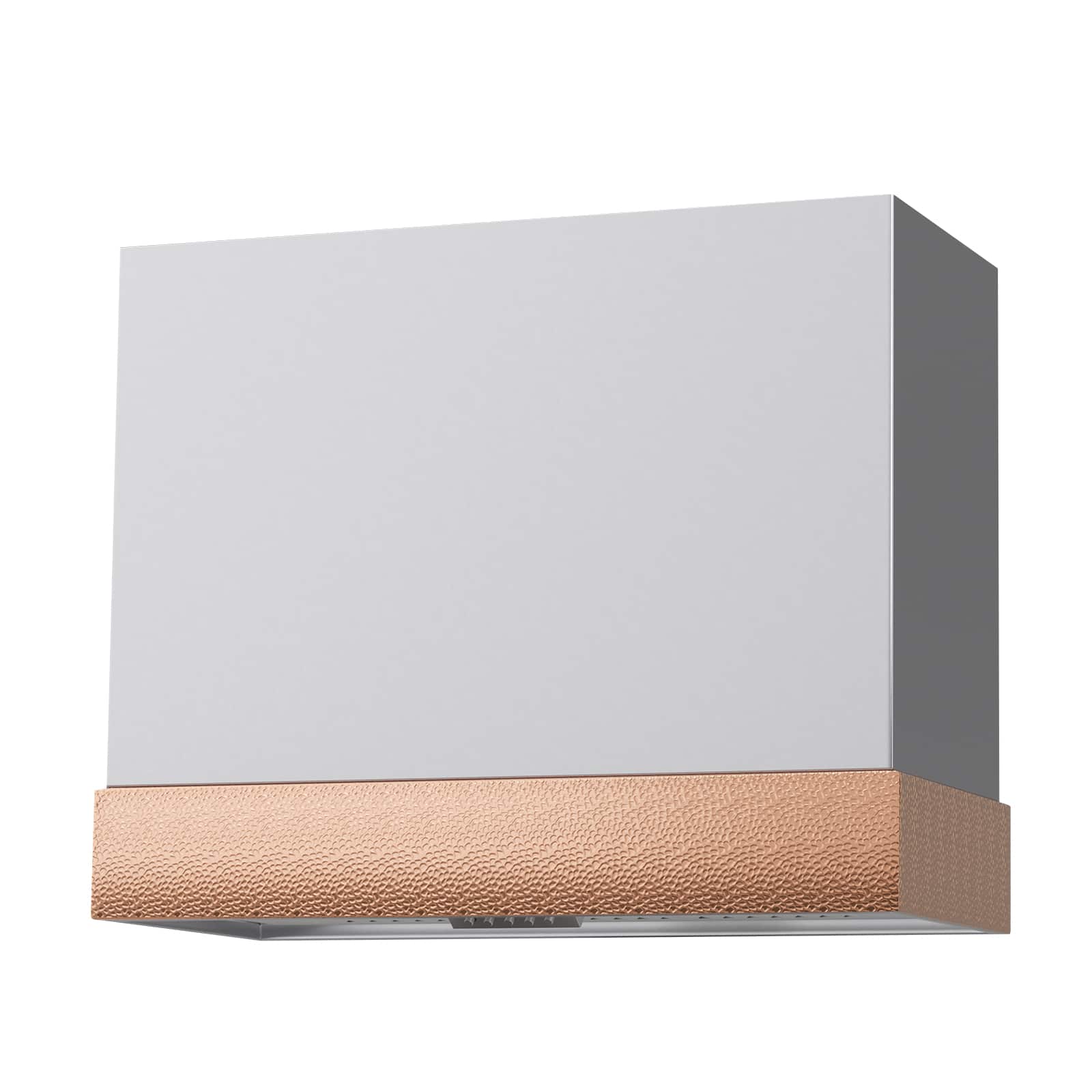Akicon - 36 inches - Externally Vented - Wall Range Hood - Stainless steel with Copper