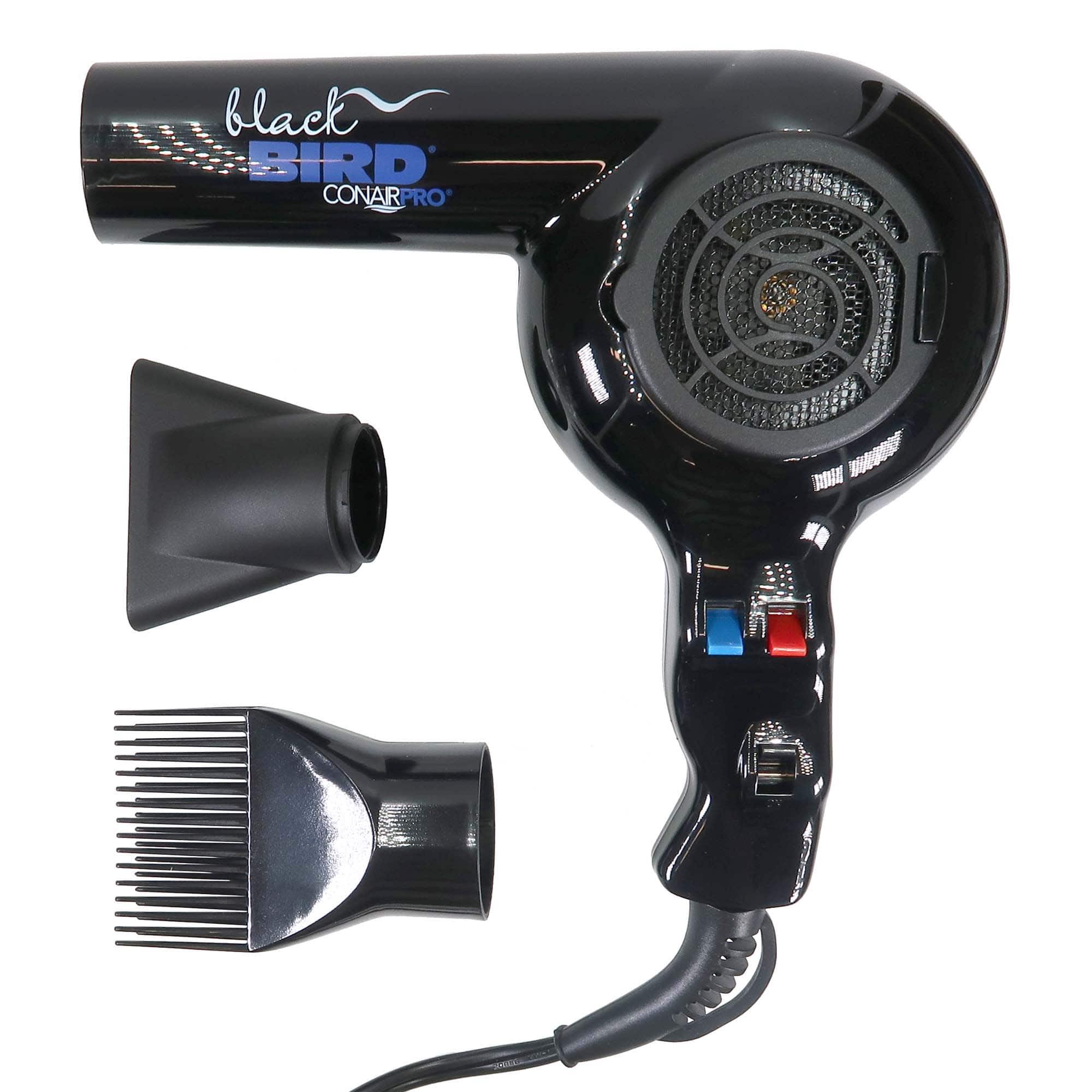 Conair - Pro Bird Hair Dryer 2000 Watt BB075W - Black