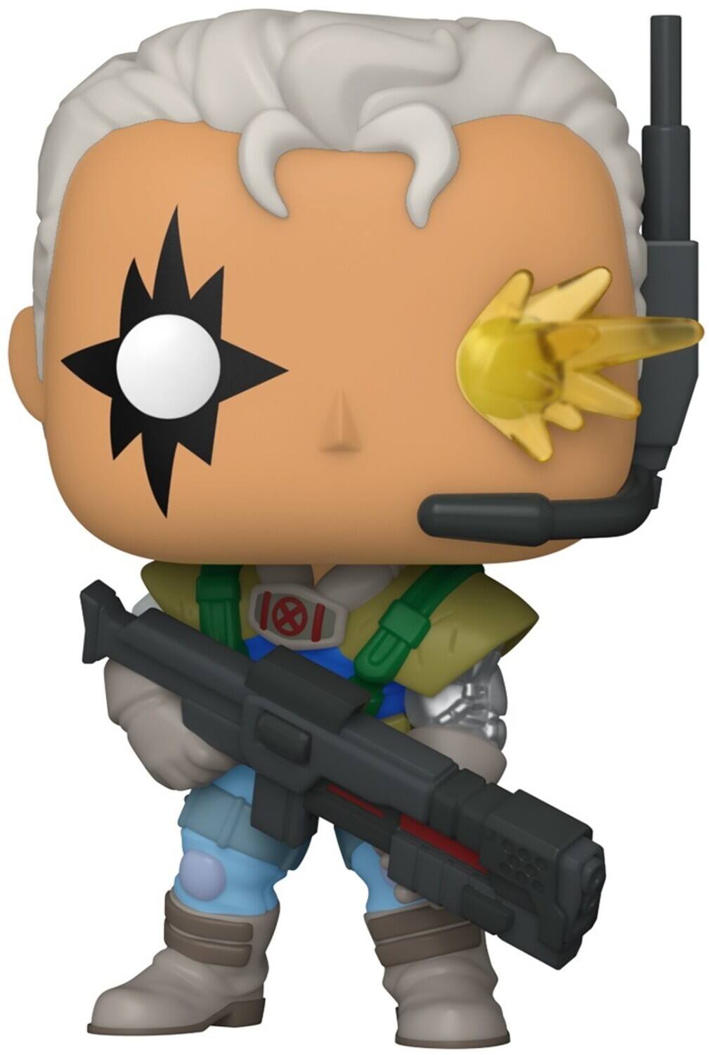 Front. Funko - Funko POP! Marvel: X-Men '97 - Cable   - COLLECTIBLES - Multicolor.