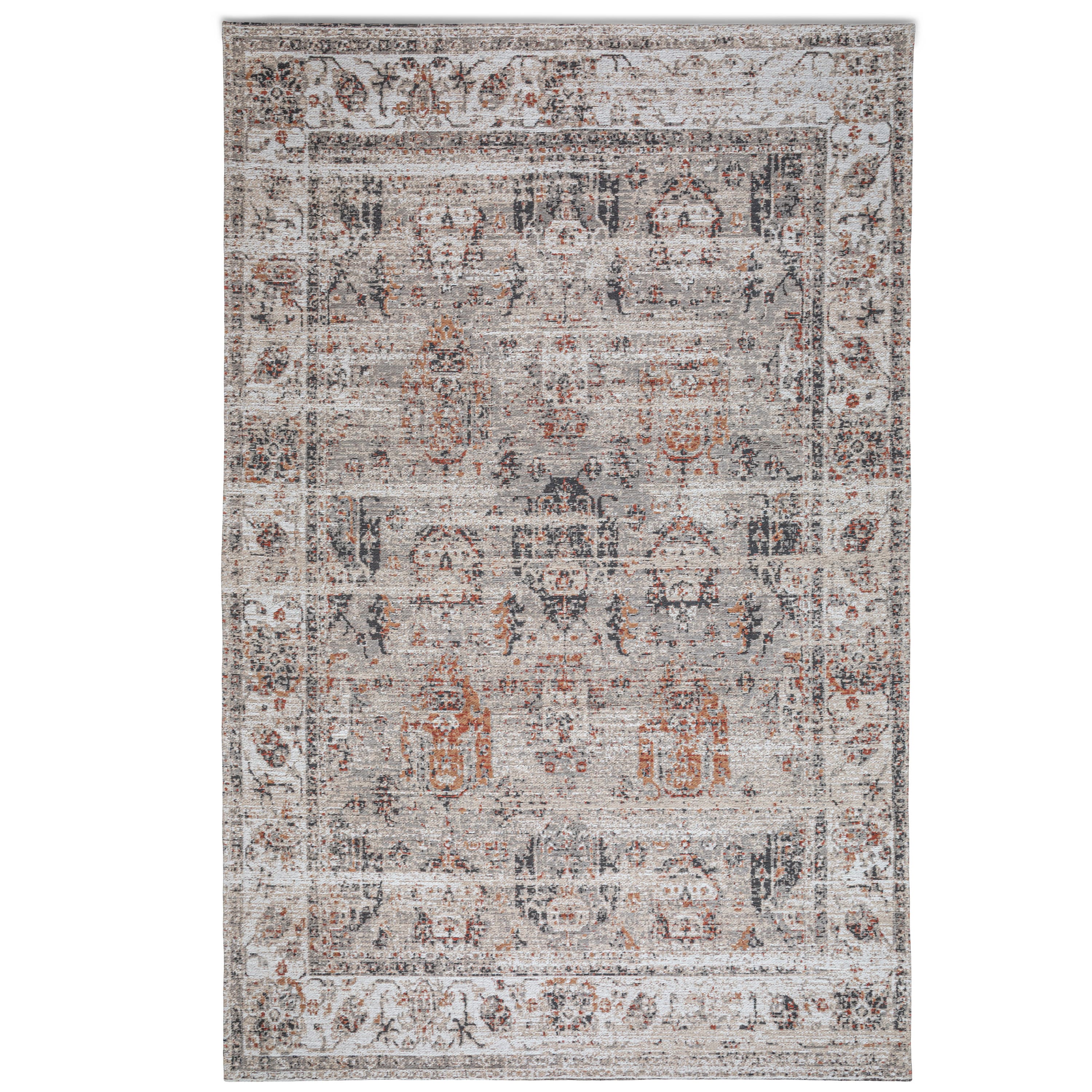 Angle Zoom. Simpli Home - Dobbins 6 x 9 Area Rug - Beige, Rust.