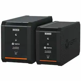 Vertiv - PowerUPS 200 Essential PSA6E-1500LVT, 1500VA/850W, AVR, User-Replaceable Batteries, Battery Backup, 8 NEMA - Unknown
