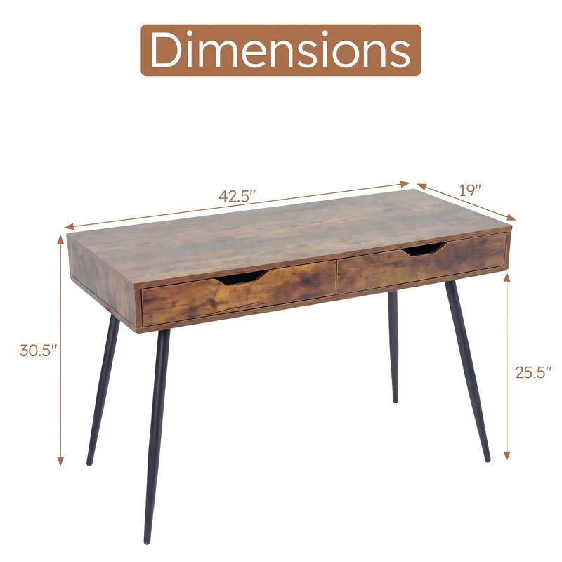 Dimensions: 42.5" x 19" x 30.5" x 25.5"