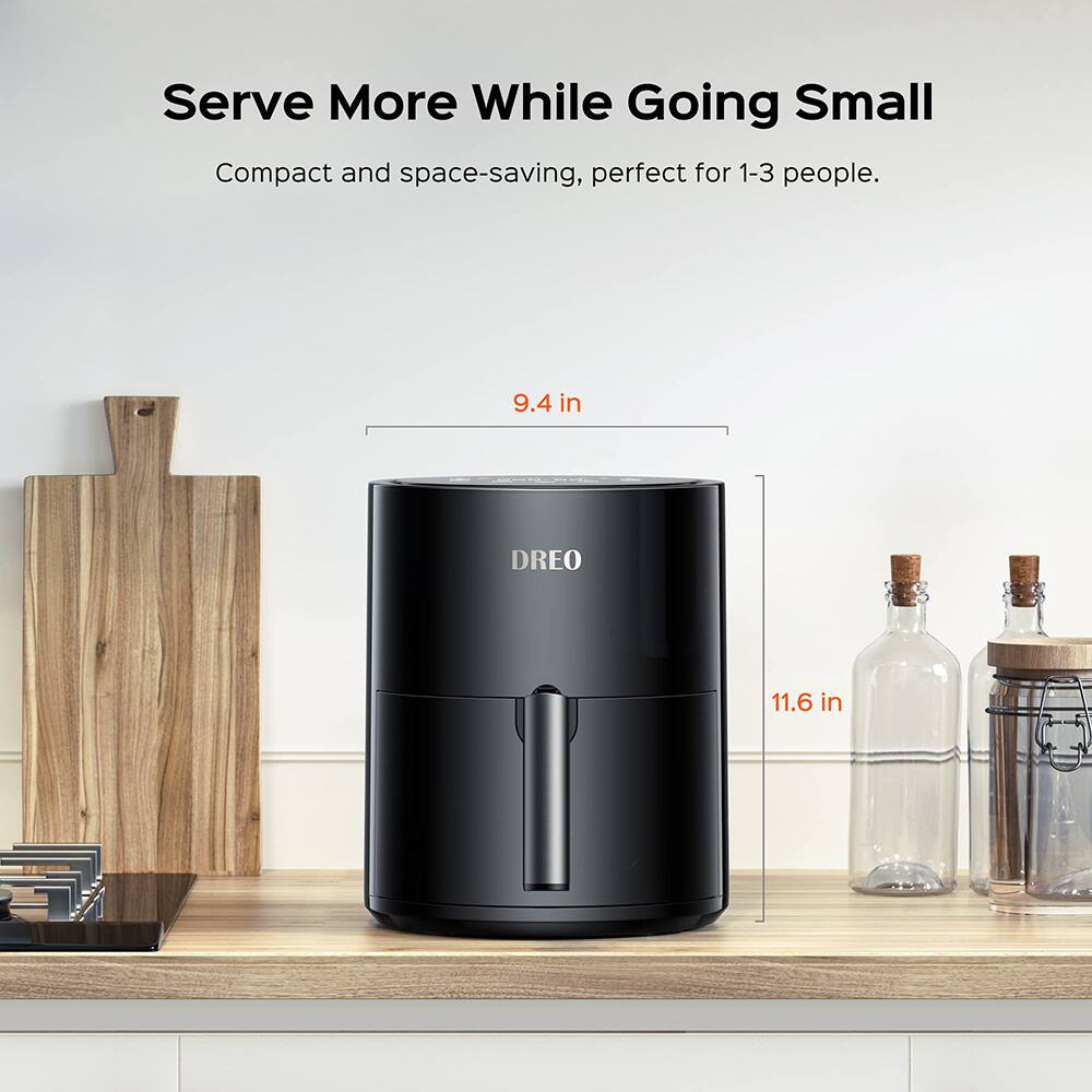 Serve More While Going Small

Compact and space-saving, perfect for 1-3 people.

9.4 in  
11.6 in