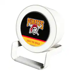 Keyscaper - Pittsburgh Pirates Cooperstown Logo Night Light Charger with Bluetooth Speaker - Multicolor