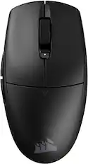 Front. CORSAIR - M55 Wireless FPS Optical Gaming Ambidextrous Mouse with Slipstream Technology - Black.