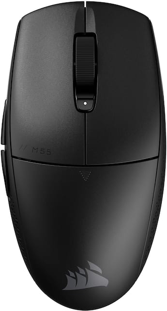 CORSAIR M55 Wireless FPS Optical Gaming Ambidextrous Mouse with CORSAIR M55 Wireless FPS Optical Gaming Ambidextrous Mouse with