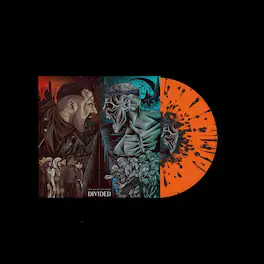 Villain of the Story - Divided - Orange/blue Splatter - VINYL LP