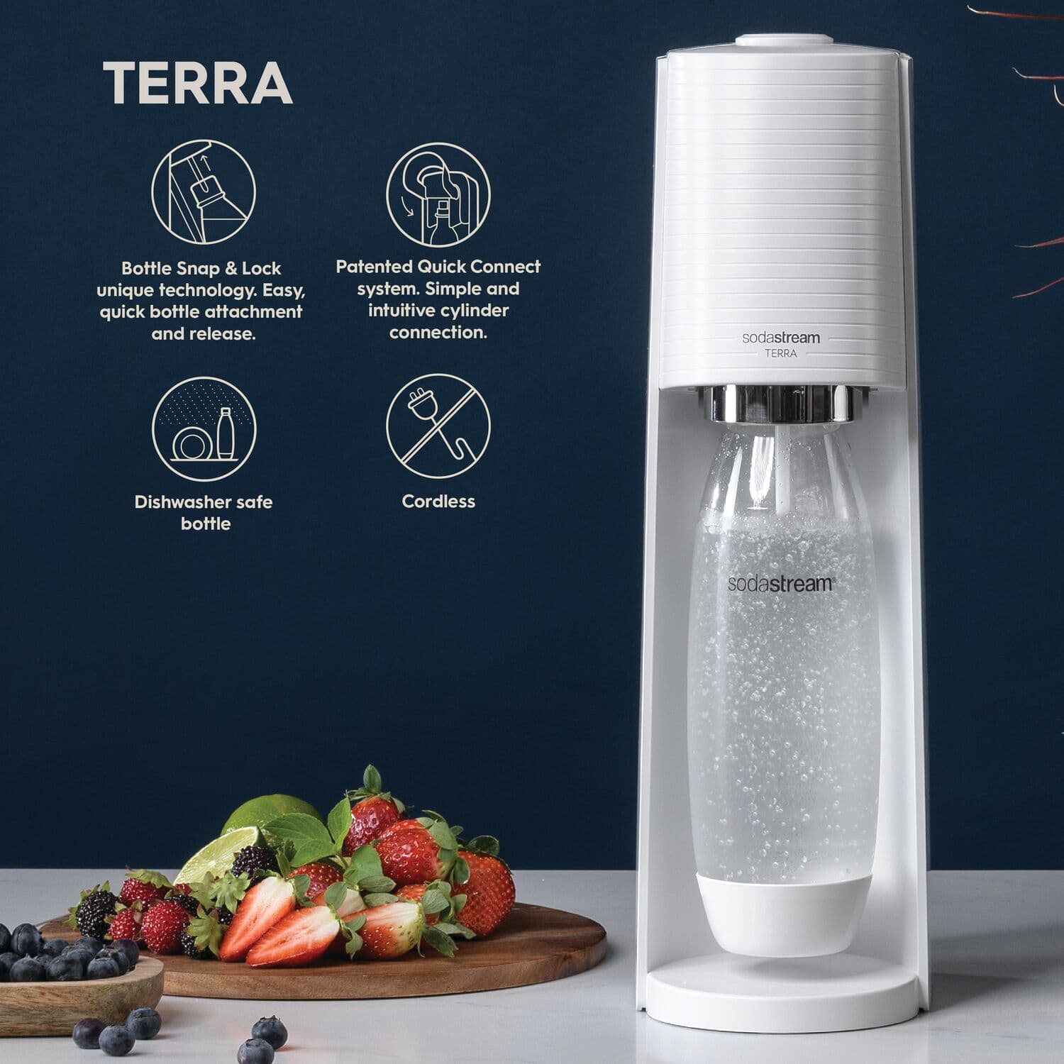 Alt View 17. SodaStream - Terra Water Maker Kit - White.