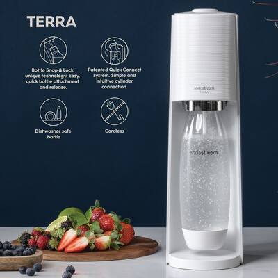 SodaStream Terra Water Maker Kit White 1012811010 - Best Buy SodaStream Terra Water Maker Kit White 1012811010 - Best Buy