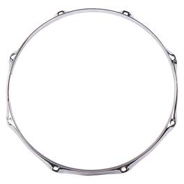 Gibraltar Hardware - Snare Side Hoop, 12" 8 Lug, 2.3mm Heavy Duty Chrome, Triple Flanged Steel Rim, Drum Hardware Replacement