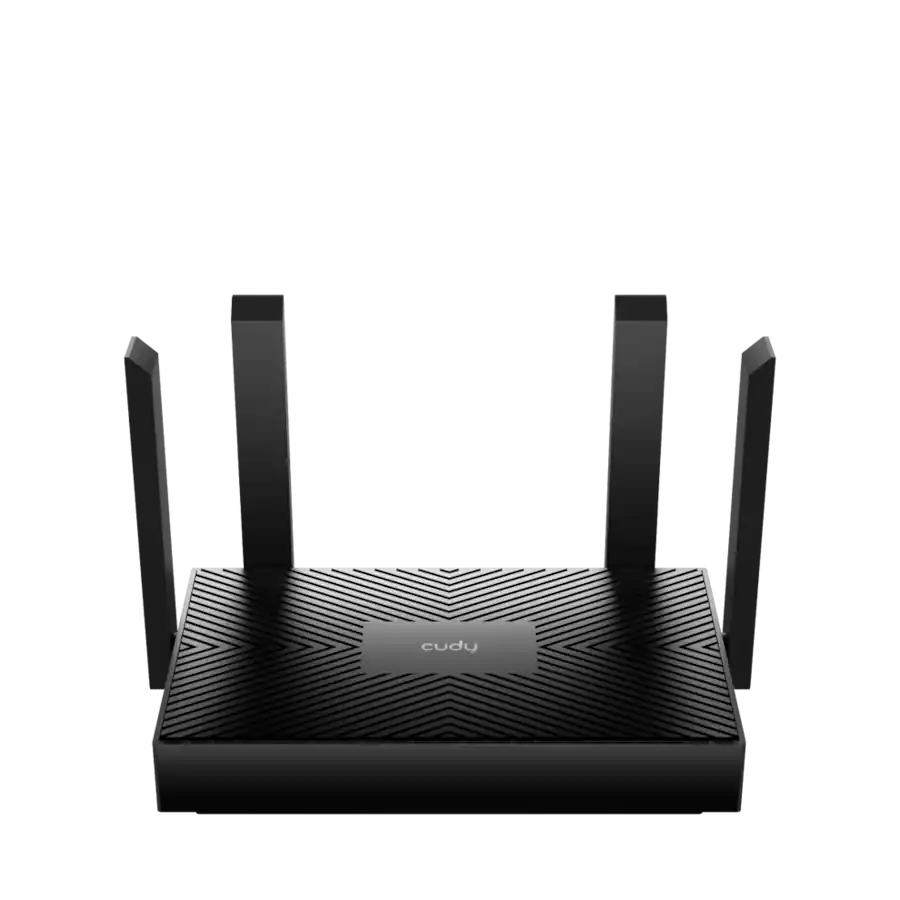 Cudy AX1500 Mesh Wi Fi 6 Router Black WR1500 - Best Buy