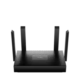 Cudy - AX1500 Mesh Wi-Fi 6 Router - Black