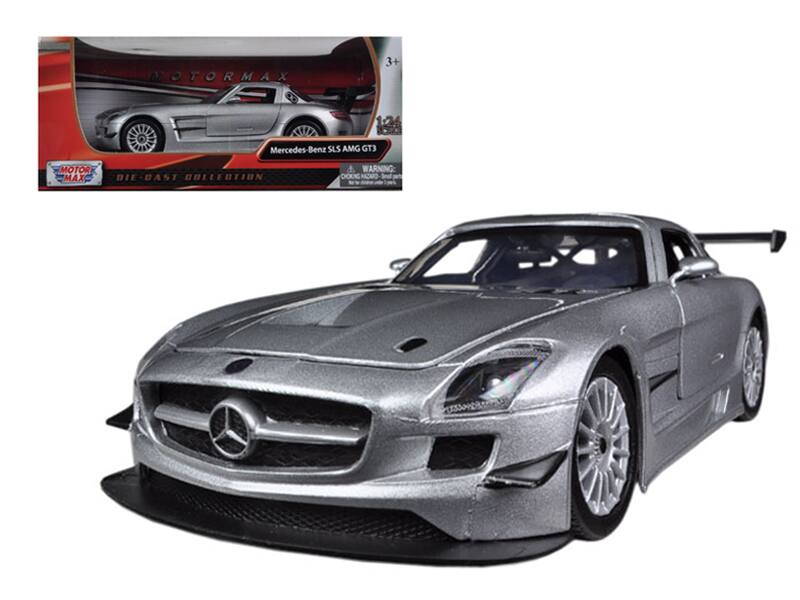 Mercedes SLS AMG GT3 Silver 1/24 Diecast Car Model by Motormax price history on PriceWatchPro