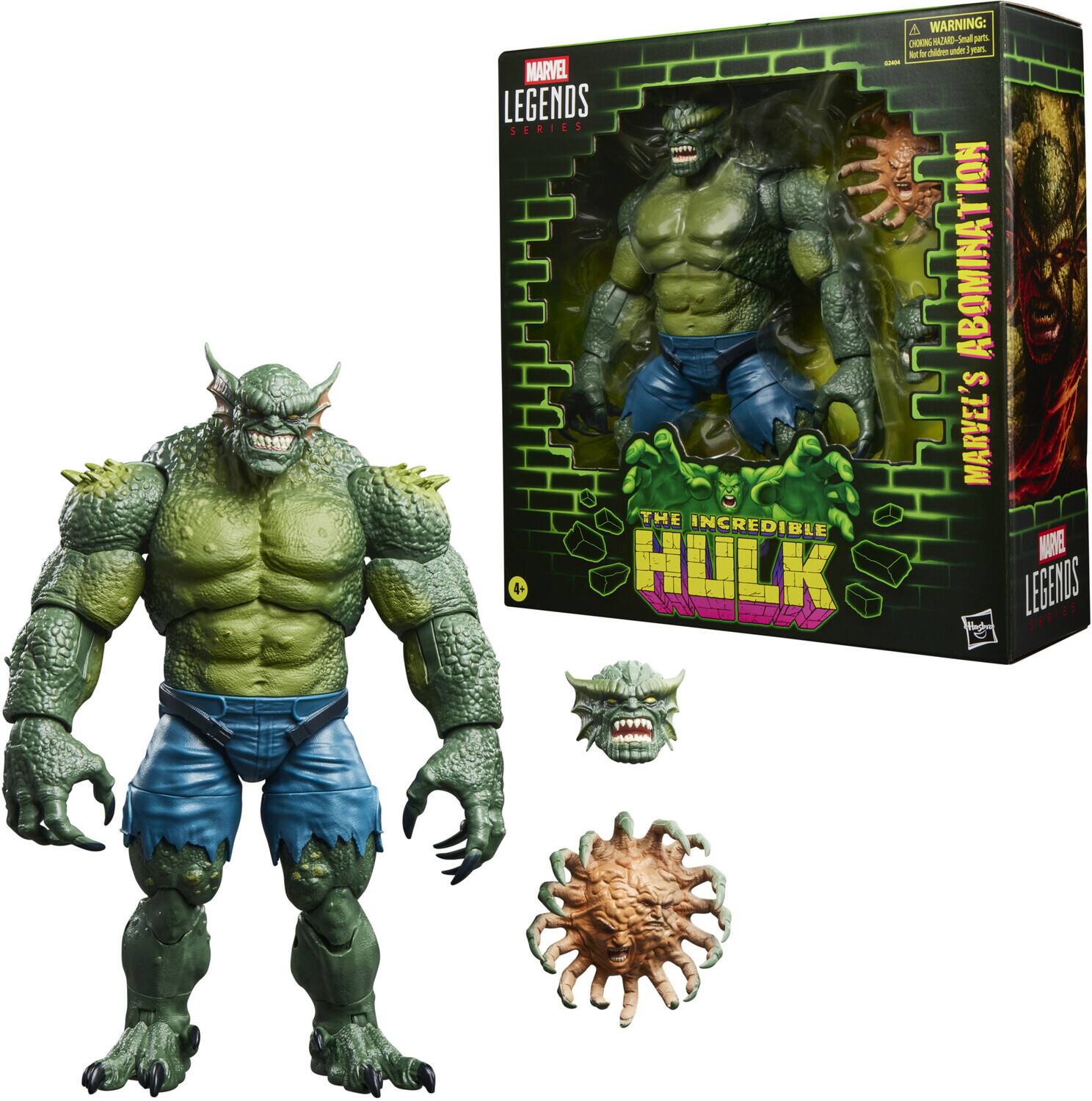 Hasbro - Collectibles - Hulk Comics - Marvel Legends - Abomination Action Figure - COLLECTIBLES - Multicolor