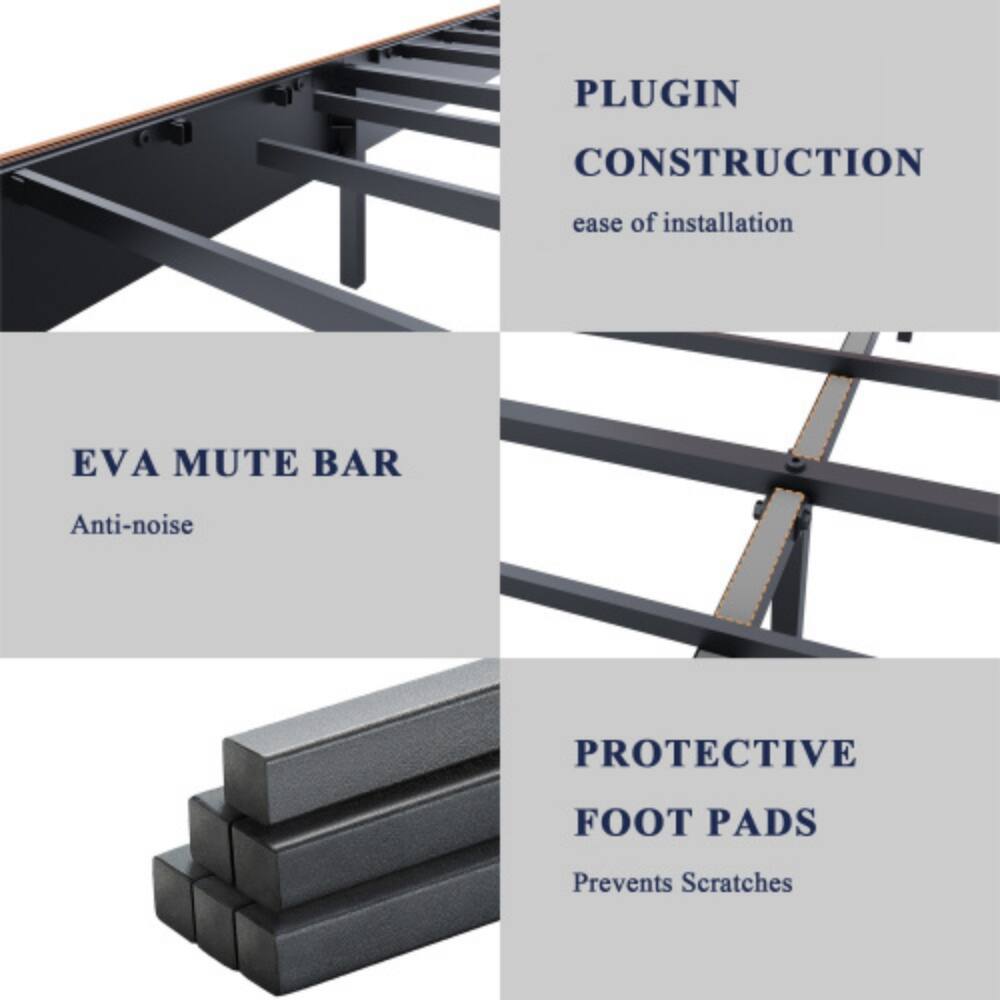 PLUGIN CONSTRUCTION  
ease of installation  

EVA MUTE BAR  
Anti-noise  

PROTECTIVE FOOT PADS  
Prevents Scratches