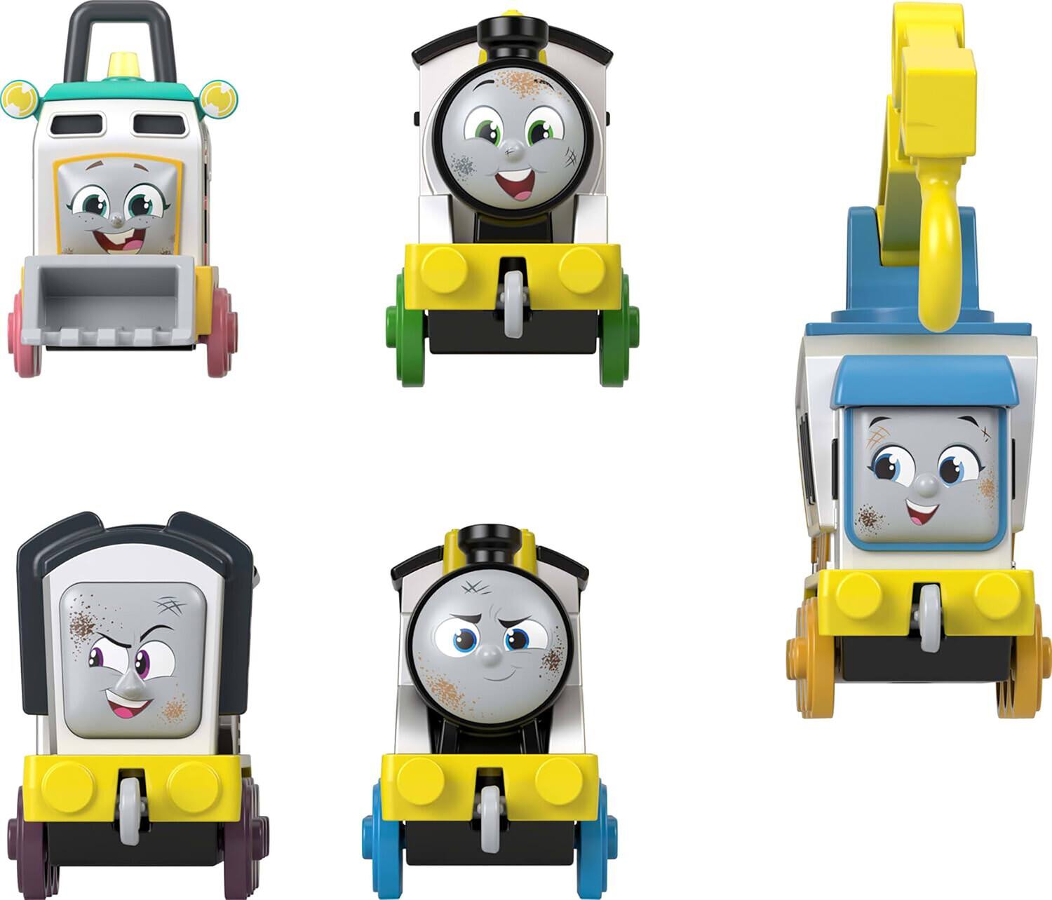 Alt View 4. Fisher Price - Thomas & Friends Construction Crew 5-Piece Diecast Metal Toy Train & Vehicle Set   - COLLECTIBLES - Multicolor.