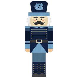 Fan Creations - North Carolina Tar Heels 31'' Nutcracker Leaner - Multicolor