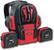 Angle Standard. Scosche - SoundSak SonicBOOM Backpack w/4" Neodymium Speakers - Red.