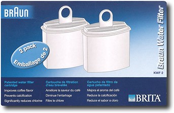 Braun Brita Patented KWF 2 Water Filter 2-Pack 