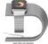 Alt View 14. Nomad - Charging Stand for Apple Watch™ - Silver.