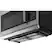The text on the image reads "JMpr aures Cose Sae suten L Profile PUSH." This text is likely a description or instructions for the microwave oven.