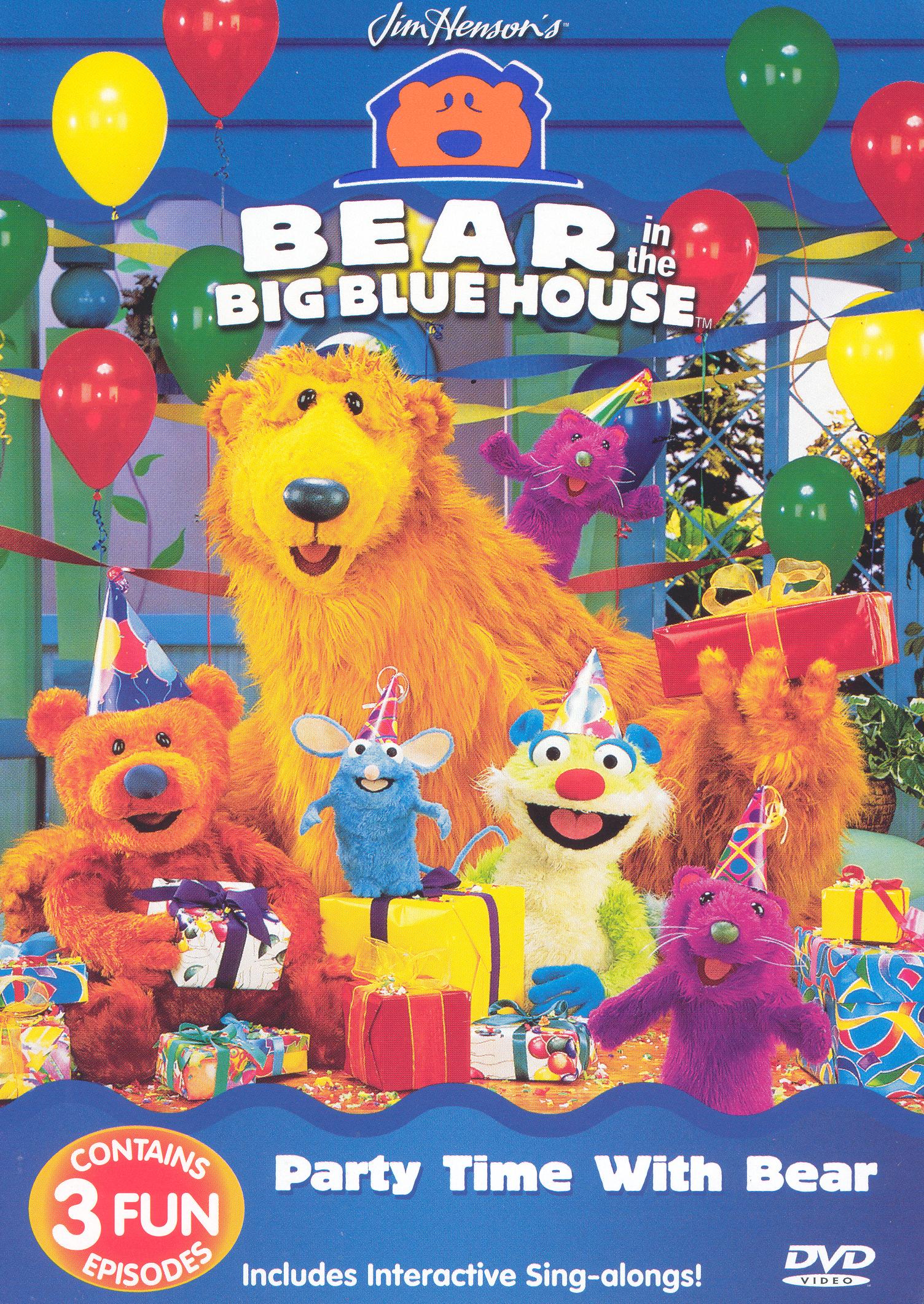 Bear in the Big Blue House: Party Time With Bear DVD - Best Buy.
