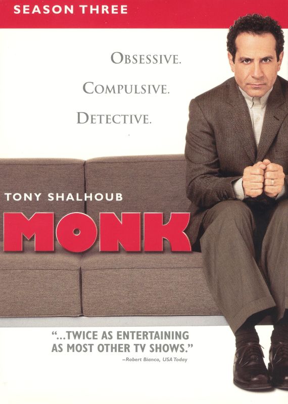  Monk: Season Three [4 Discs] [DVD]