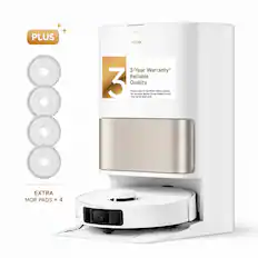PLUS MOVA 3-Year Warranty* Reliable 3 Quality
Please refer to the MOVA official website for warranty details. Some models & parts may not be applicable.
EXTRA MOP PADS x 4