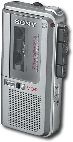 Best Buy: Sony Microcassette Voice Recorder M-570V