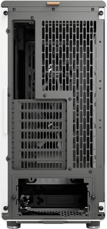 Fractal Design North Chalk White with Oak Front and Clear TG Side Fractal Design North Chalk White with Oak Front and Clear TG Side
