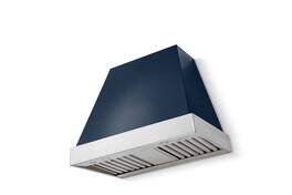 AGA - 36 inches - Externally Vented - Wall Range Hood - Indigo