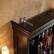 Alt View 2. Famapy - 78" Tall American Style Wine Cabinet with Storage – Fits Wine Fridge, Glass Rack, 16 Bottle Cubby, Drawers - Black.