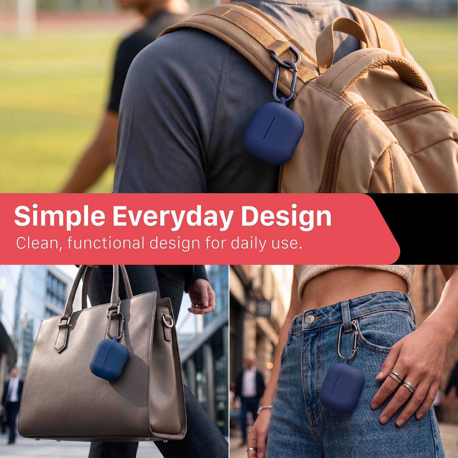 Simple Everyday Design  
Clean, functional design for daily use.