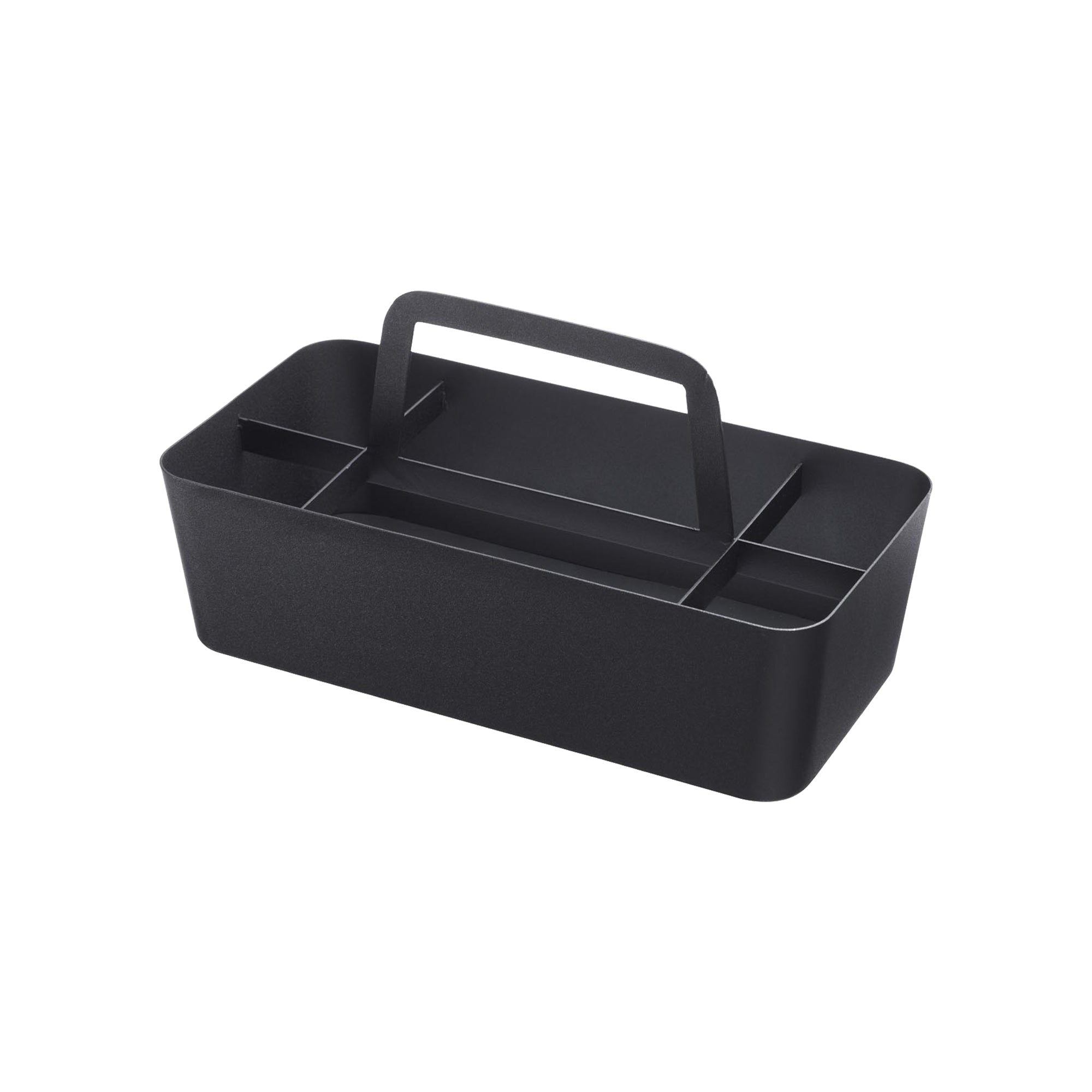 Alt View 2. Yamazaki Home - Storage Caddy - Steel - Black.