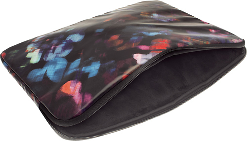 Customer Reviews: Nanette Lepore Blurry Brights Laptop Sleeve Black ...